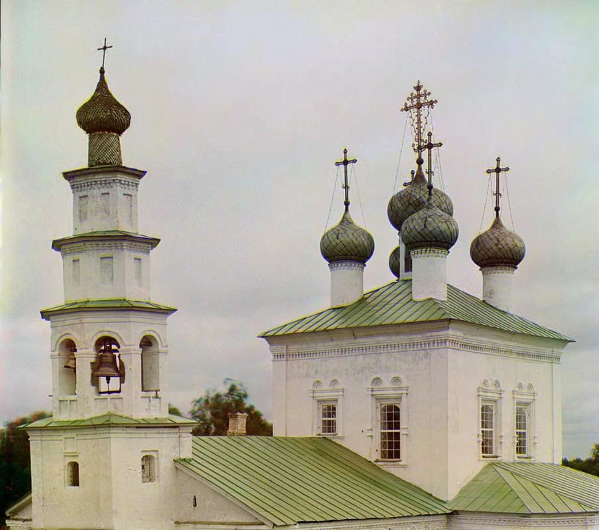 Белозерск. Церковь Благовещения Пресвятой Богородицы. архивная фотография, С. М. Прокудин-Горский. Церковь во имя Благовещения Пресвятой Богородицы. [Белозерск.] 1909 год.
фото с http://prokudin-gorskiy.ru/image.php?ID=2088