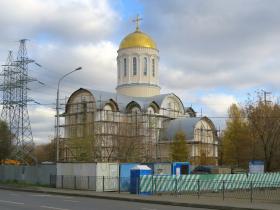 Москва. Церковь Сергия Радонежского в Южном Тушине