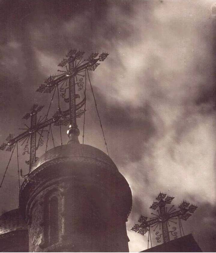 Фото мая 1930 г из фондов ГИМ. (ГК № 66381180), архивная фотография. Церковь Флора и Лавра у Мясницких ворот, Басманный (Центральный административный округ (ЦАО), г. Москва)