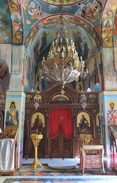 Монастырь Входа Господня в Иерусалим, Виффагия (Израиль, Прочие страны). интерьер и убранство