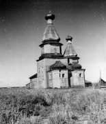 Церковь Иоакима и Анны, фото 1971 года<br>, Моржегоры, Виноградовский район, Архангельская область