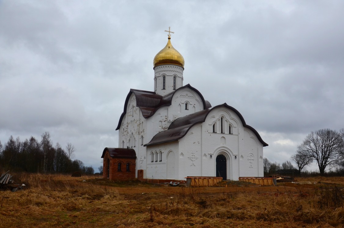 Церковь Тихвинской иконы Божией Матери, Чумазово (Барятинский район, Калужская область). фасады
