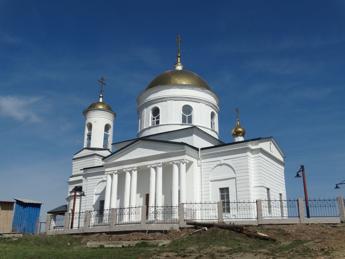 Зилаир. Церковь Спаса Преображения. фасады