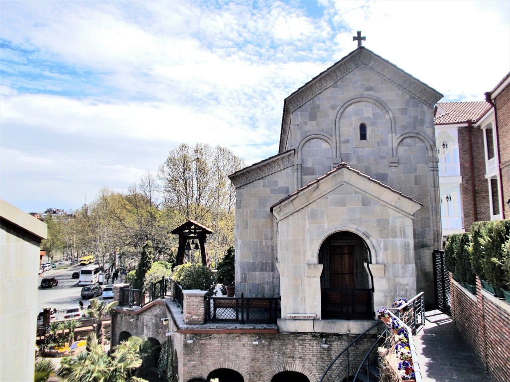 Тбилиси. Сорокомученический монастырь. Церковь Сорока мучеников Севастийских. фасады, вид с с-з
