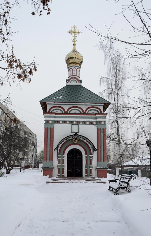 Часовня Петра и Февронии, Чурилково (Домодедовский городской округ, Московская область). фасады