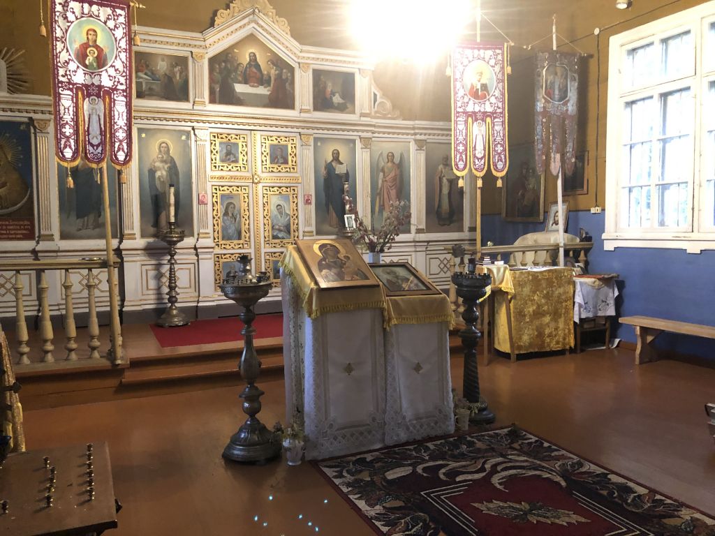 Церковь Николая Чудотворца, Гегабраста (Gegabrasta) (Паневежский уезд, Литва). интерьер и убранство, Гегабраста. Церковь во имя свят. Николая Чудотворца. Интерьер.