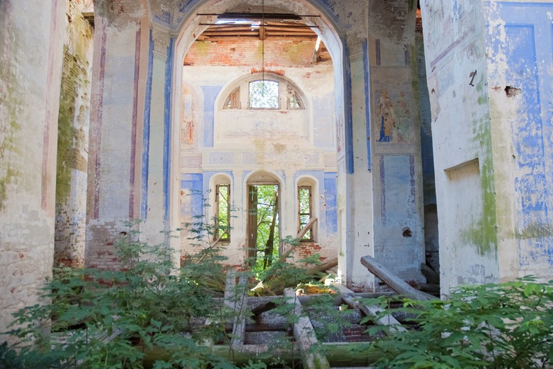 Церковь Воскресения Христова, Пятницкое (Весьегонский район, Тверская область). интерьер и убранство