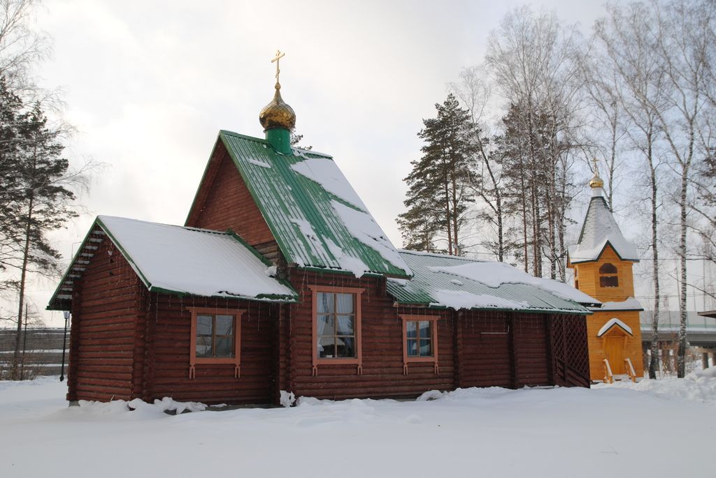 Церковь Смоленской иконы Божией Матери, Раздольное (Новосибирский район, Новосибирская область). фасады, Вид с северо-востока
