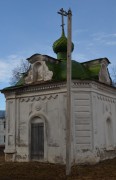 Неизвестная часовня, Вид со стороны ул. Набережная Унжи<br>, Кологрив, Кологривский район, Костромская область