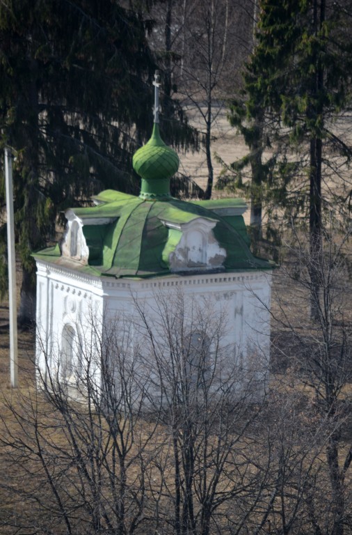 Кологрив. Неизвестная часовня. фасады, Снимок сделан с колокольни Успенского собора