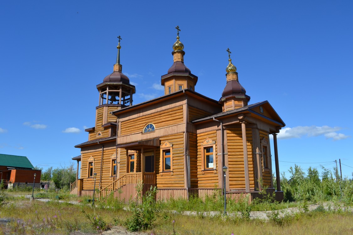 Церковь Николая Чудотворца, Жиганск (Жиганский район, Республика Саха (Якутия)). фасады, Фото Людмилы Васильковой