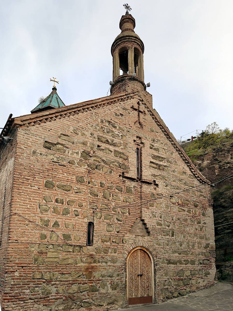 Западный фасад, фасады. Церковь Георгия Победоносца (Карапи), Мтацминдский район (Тбилиси, город, Грузия)