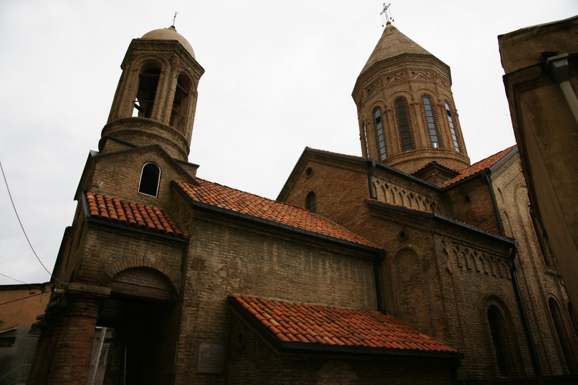 Грузия, Тбилиси, город, Тбилиси. Церковь Троицы Живоначальной, фотография. фасады