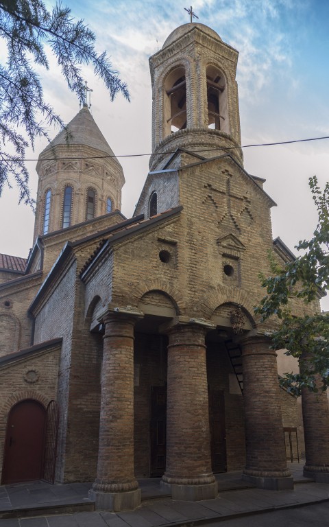 Тбилиси. Церковь Троицы Живоначальной. фасады, западный фасад