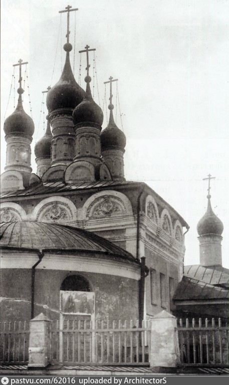 Якиманка. Церковь Иоакима и Анны на Якиманке. архивная фотография, 1923—1930 фото с сайта https://pastvu.com/p/62016