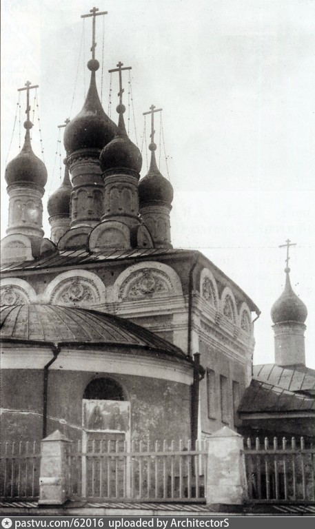Церковь Иоакима и Анны на Якиманке, Якиманка (Центральный административный округ (ЦАО), г. Москва). архивная фотография, 1923—1930 фото с сайта https://pastvu.com/p/62016
