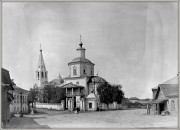 Церковь Входа Господня в Иерусалим (Флора и Лавра), Вязьма. Церковь Фрола и Лавра (Входоиерусалимская) 1870—1901,Направление съемки:северо-запад с сайта https://pastvu.com/p/229457<br>, Вязьма, Вяземский район, Смоленская область