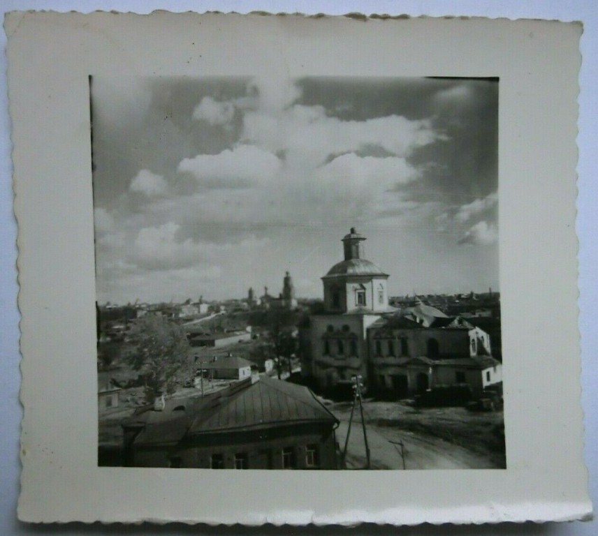 Церковь Входа Господня в Иерусалим (Флора и Лавра), Вязьма (Вяземский район, Смоленская область). архивная фотография, Фото 1942 г. с аукциона e-bay.de