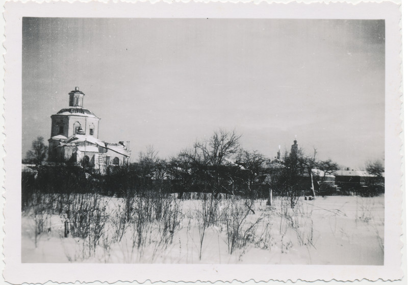 Вязьма. Церковь Входа Господня в Иерусалим (Флора и Лавра). архивная фотография, Немецкое фото