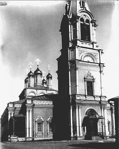 Церковь Николая Чудотворца в Пупышах, Замоскворечье (Центральный административный округ (ЦАО), г. Москва). архивная фотография, Вострышев, Шокарев 
