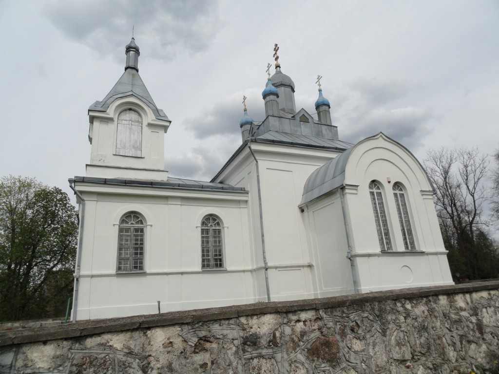 Церковь Александра Невского, Ужусаляй (Каунасский уезд, Литва). фасады