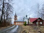 Церковь Николая Чудотворца, Подъём к церкви по Верхней Набережной<br>, Мантурово, Мантуровский район, Костромская область