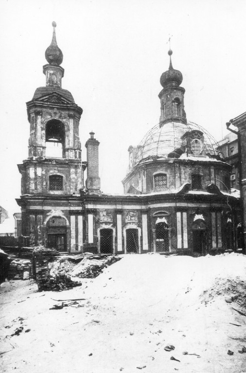 Церковь Благовещения Пресвятой Богородицы при Сербском подворье, Таганский (Центральный административный округ (ЦАО), г. Москва). архивная фотография, Фото с сайта http://sontucio.livejournal.com