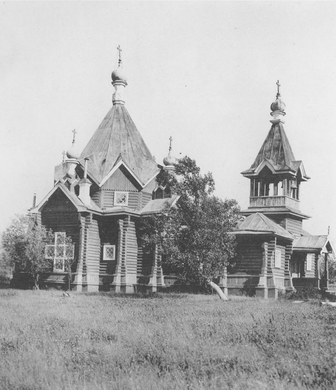 Церковь Рождества Иоанна Предтечи, Корсаковка (Александровск-Сахалинский, город, Сахалинская область). архивная фотография, Приписная к Алек­сандровской Покровской, приютская церковь в честь Рождества Иоанна Предтечи 