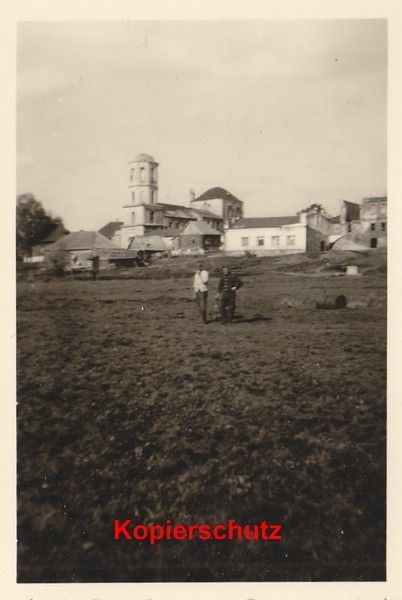 Церковь Троицы Живоначальной, Вязьма (Вяземский район, Смоленская область). архивная фотография, немецкое фото