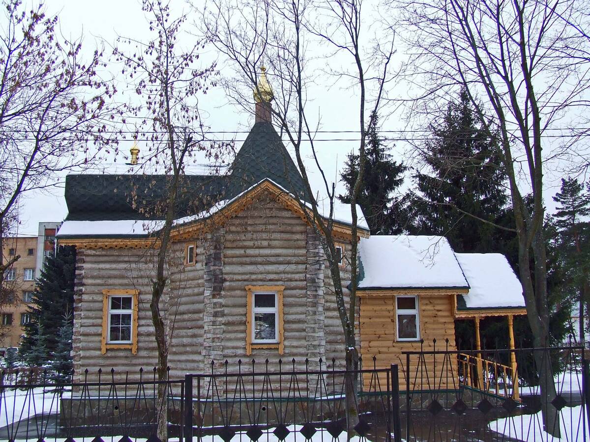 Церковь Иоанна Воина при учебном центре ГУВД, Видное (Ленинский городской округ, Московская область). фасады