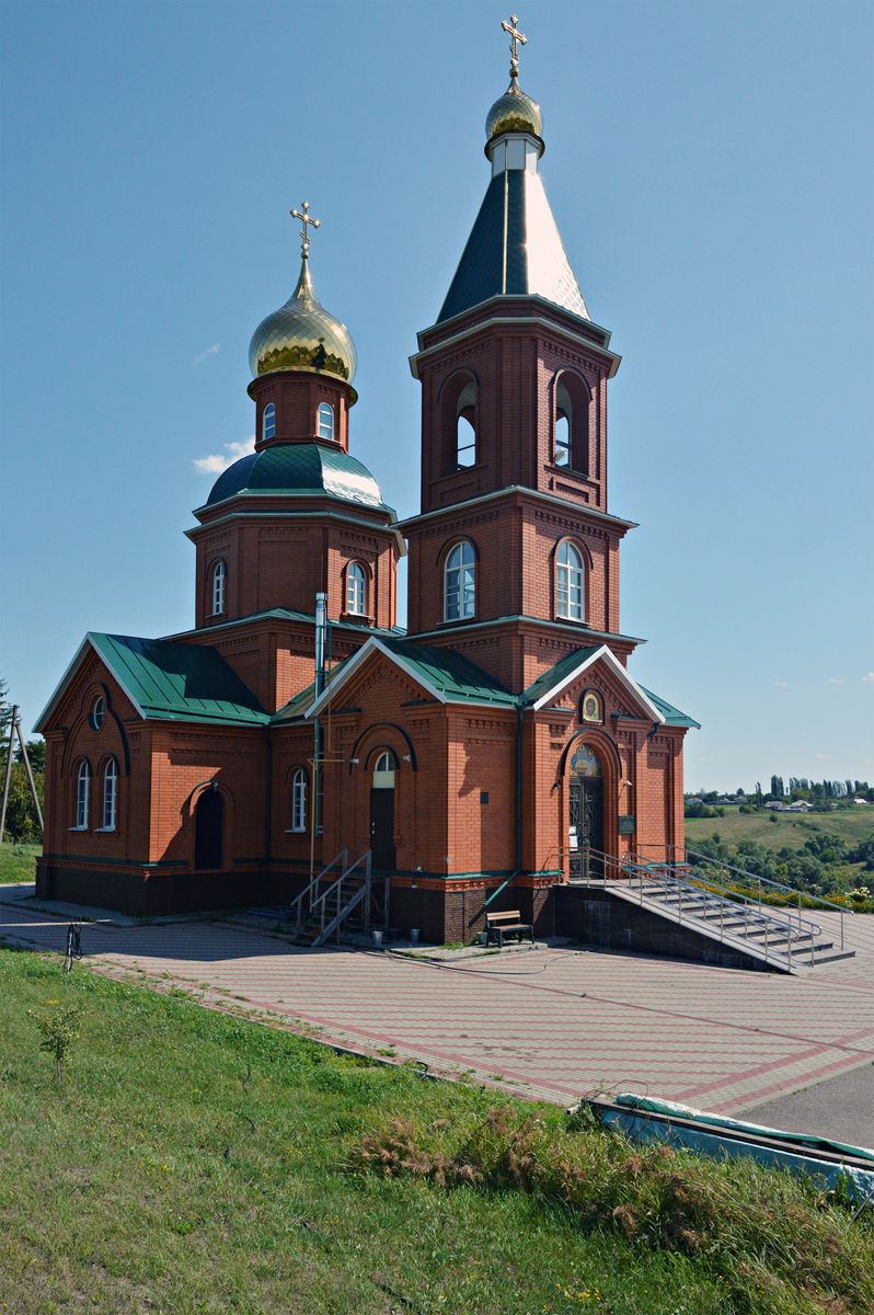 Церковь Троицы Живоначальной, Староникольское (Хохольский район, Воронежская область). фасады