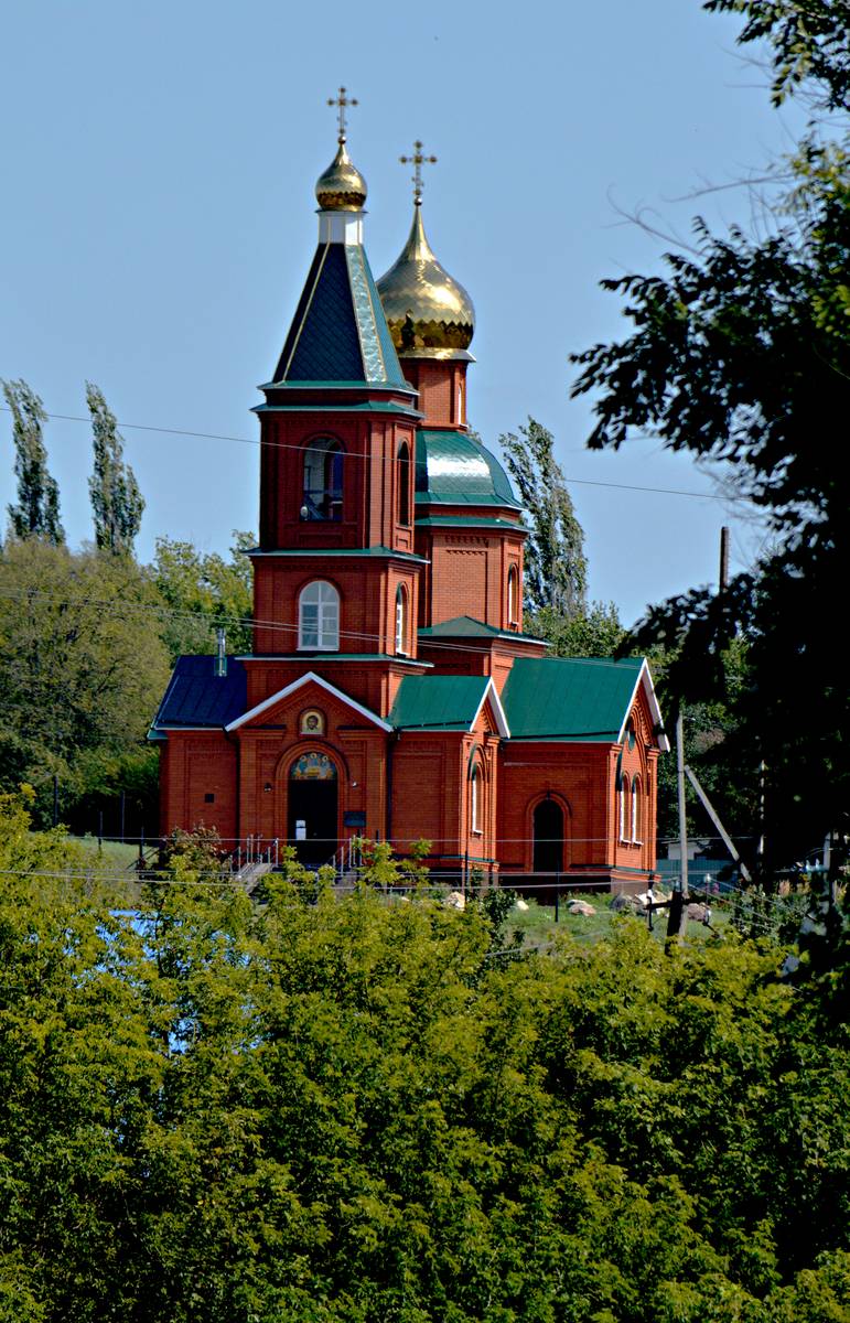 Церковь Троицы Живоначальной, Староникольское (Хохольский район, Воронежская область). художественные фотографии