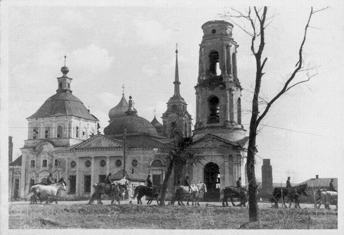 Церковь Николая Чудотворца и Космы и Дамиана, Болхов (Болховский район, Орловская область). архивная фотография, 1941 фото с сайта https://pastvu.com/p/260939