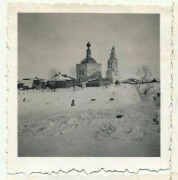 Церковь Покрова Пресвятой Богородицы, Фото 1942 г. с аукциона e-bay.de<br>, Болхов, Болховский район, Орловская область