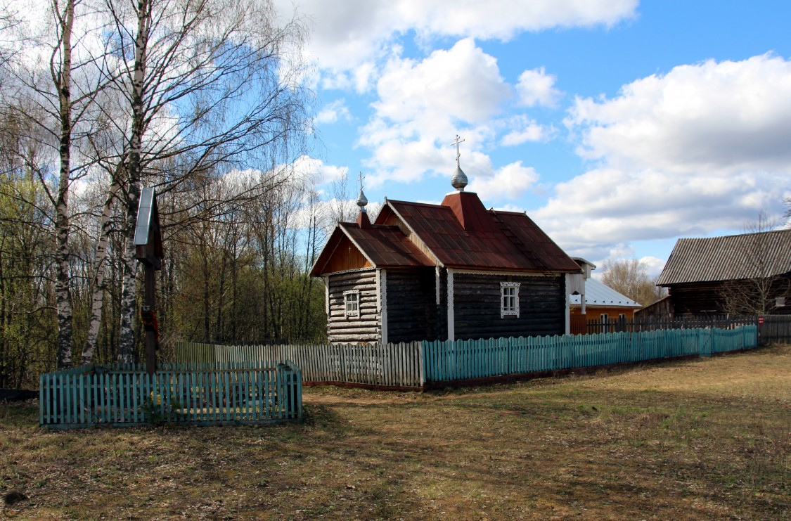 Часовня Сергия Радонежского, Громошиха (Устюженский район, Вологодская область). фасады