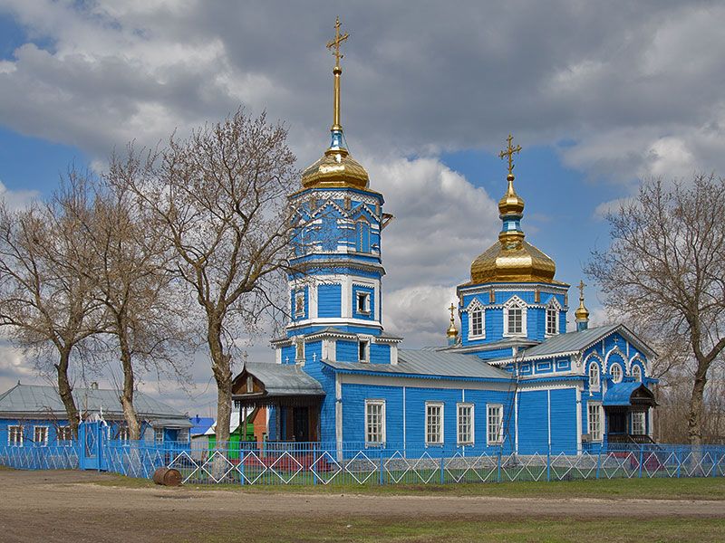 Питим. Церковь Михаила Архангела. фасады