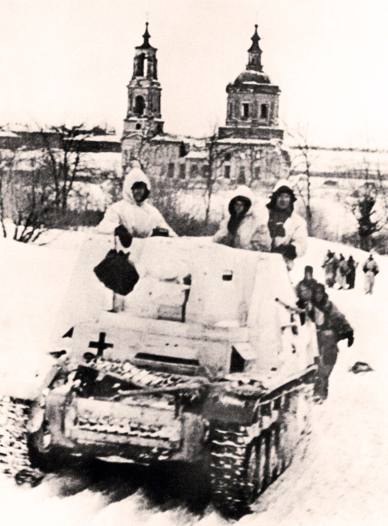 Церковь Владимирской иконы Божией Матери, Столбецкое (Покровский район, Орловская область). архивная фотография, Южный фасад. Фото 1942 г. с аукциона e-bay.de