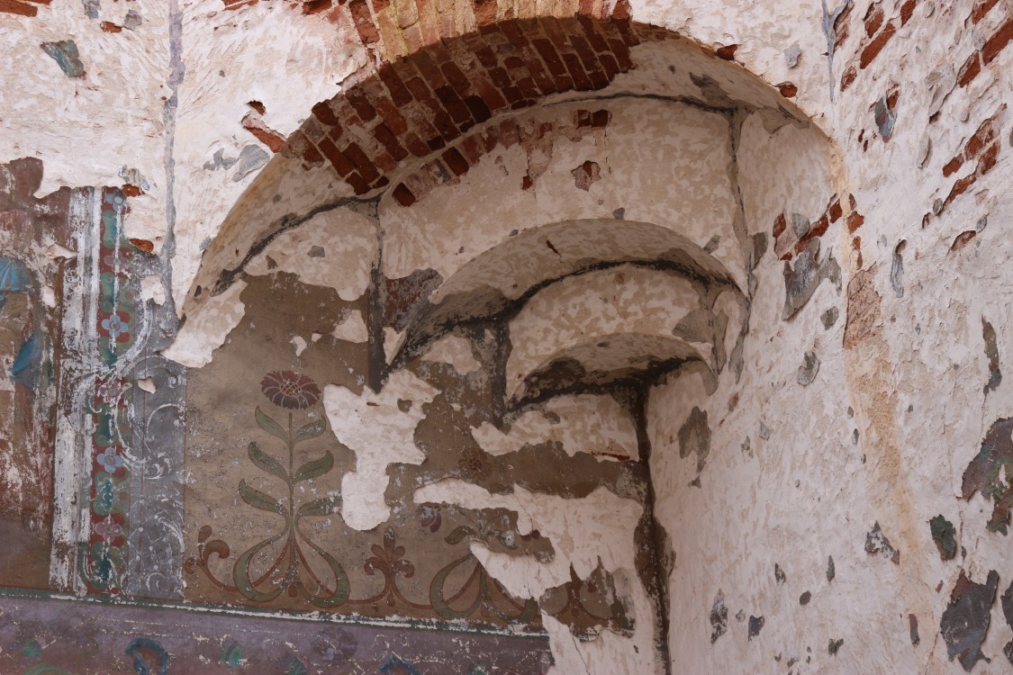 Церковь Николая Чудотворца, Поймашь (Угличский район, Ярославская область). интерьер и убранство, Роспись южной части