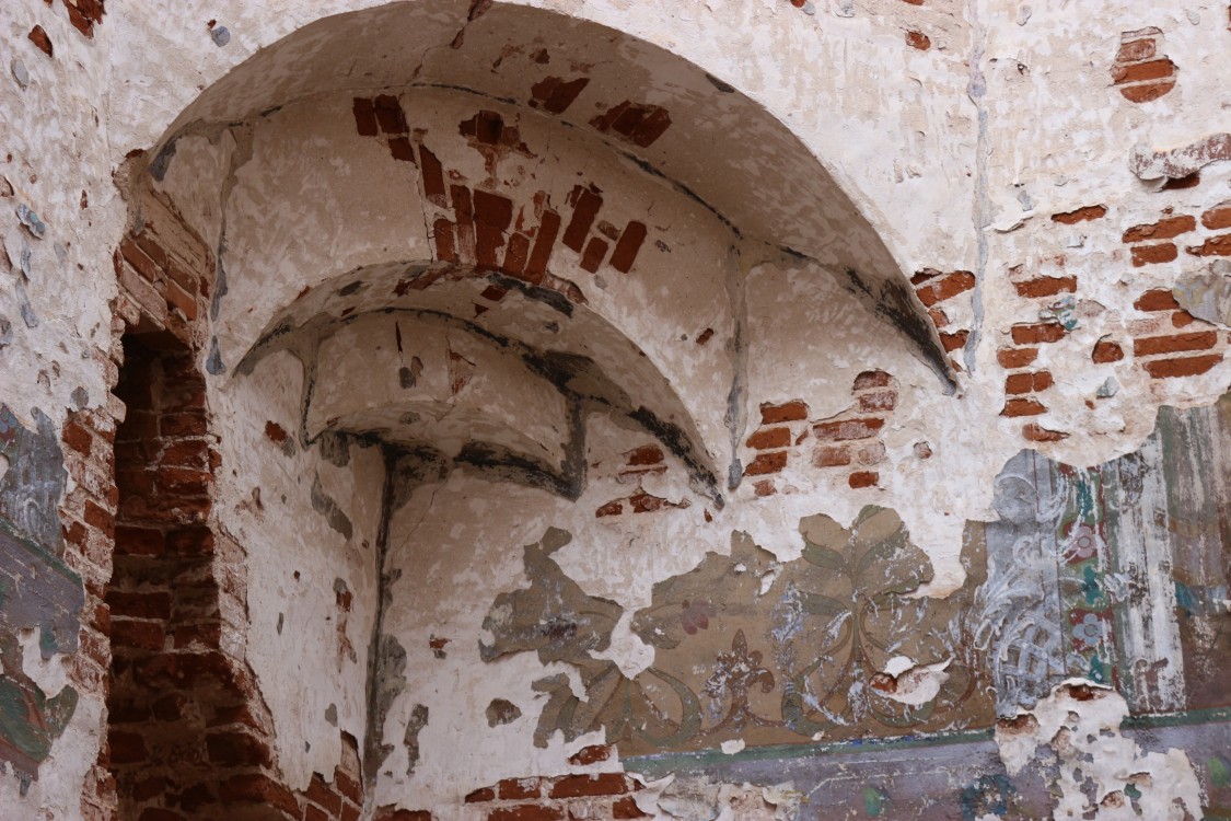 Церковь Николая Чудотворца, Поймашь (Угличский район, Ярославская область). интерьер и убранство, Роспись северной части