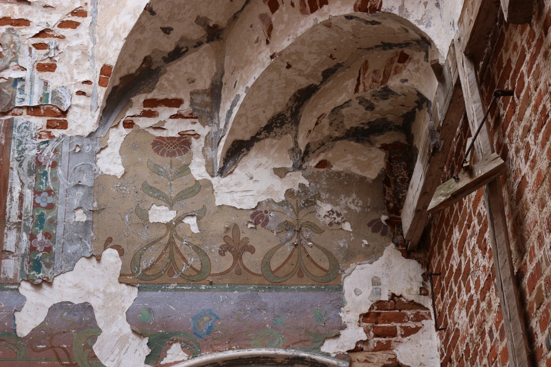 Церковь Николая Чудотворца, Поймашь (Угличский район, Ярославская область). интерьер и убранство, Роспись северной части