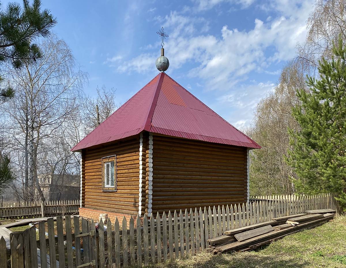 Вид с юго-востока, фасады. Часовня Николая Чудотворца, Салобеляк (Яранский район, Кировская область)