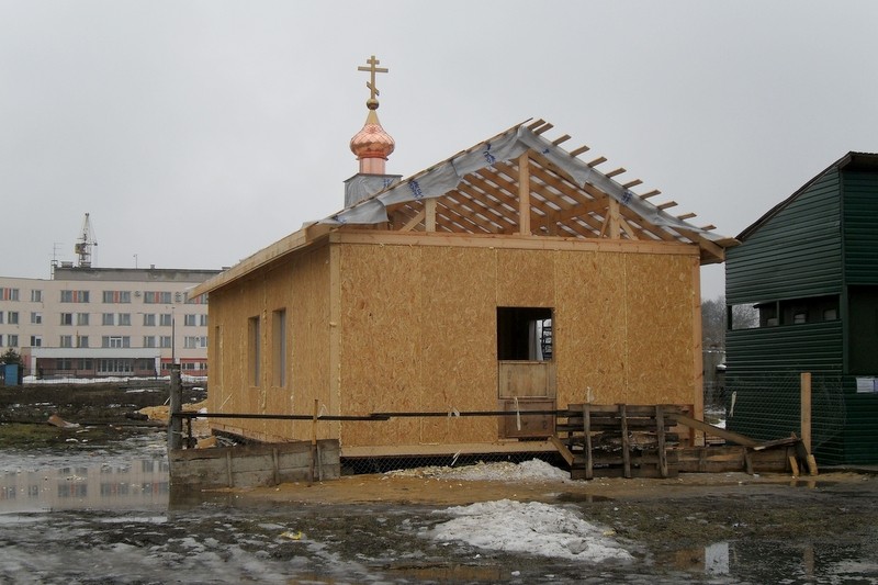 Церковь Сергия Радонежского при Академии Федеральной службы охраны (временная), Орёл (Орёл, город, Орловская область). фасады