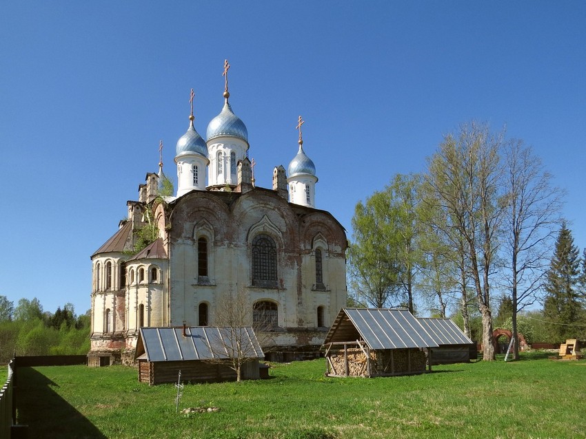 Воронцовский Благовещенский монастырь, Воронцово (Торопецкий район, Тверская область). фасады