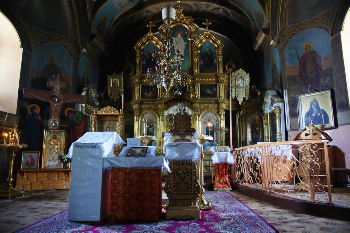 Оргеев. Церковь Димитрия Солунского. интерьер и убранство