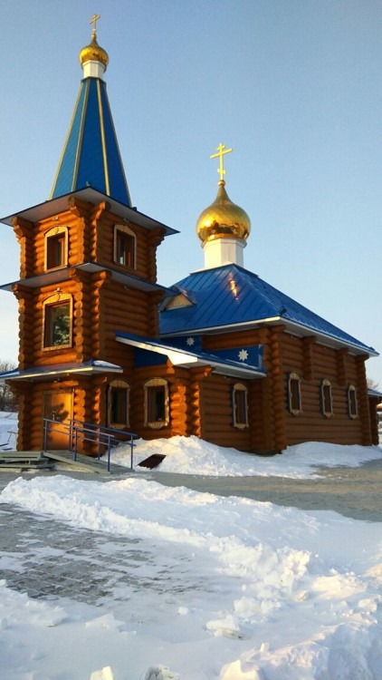 Церковь Владимирской иконы Божией Матери, Маяк (Нанайский район, Хабаровский край). фасады