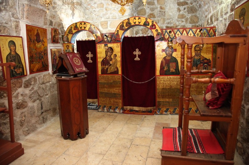 Монастырь св. Никодима, Иерусалим - Старый город (Израиль, Прочие страны). интерьер и убранство, Нижняя церковь ап. Петра (Темница ап. Петра)