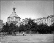 Церковь Космы и Дамиана при лейб-гвардии Сапёрном батальоне, 1901-1910 годами (направление съемки — северо-восток) с сайта http://oldsp.ru/old/photo/view/26495<br>, Санкт-Петербург, Санкт-Петербург, г. Санкт-Петербург