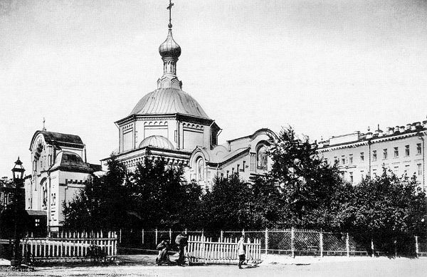 Церковь Космы и Дамиана при лейб-гвардии Сапёрном батальоне, Центральный район (Санкт-Петербург, г. Санкт-Петербург). архивная фотография, Фото с сайта http://suosaari82.livejournal.com/3201.html