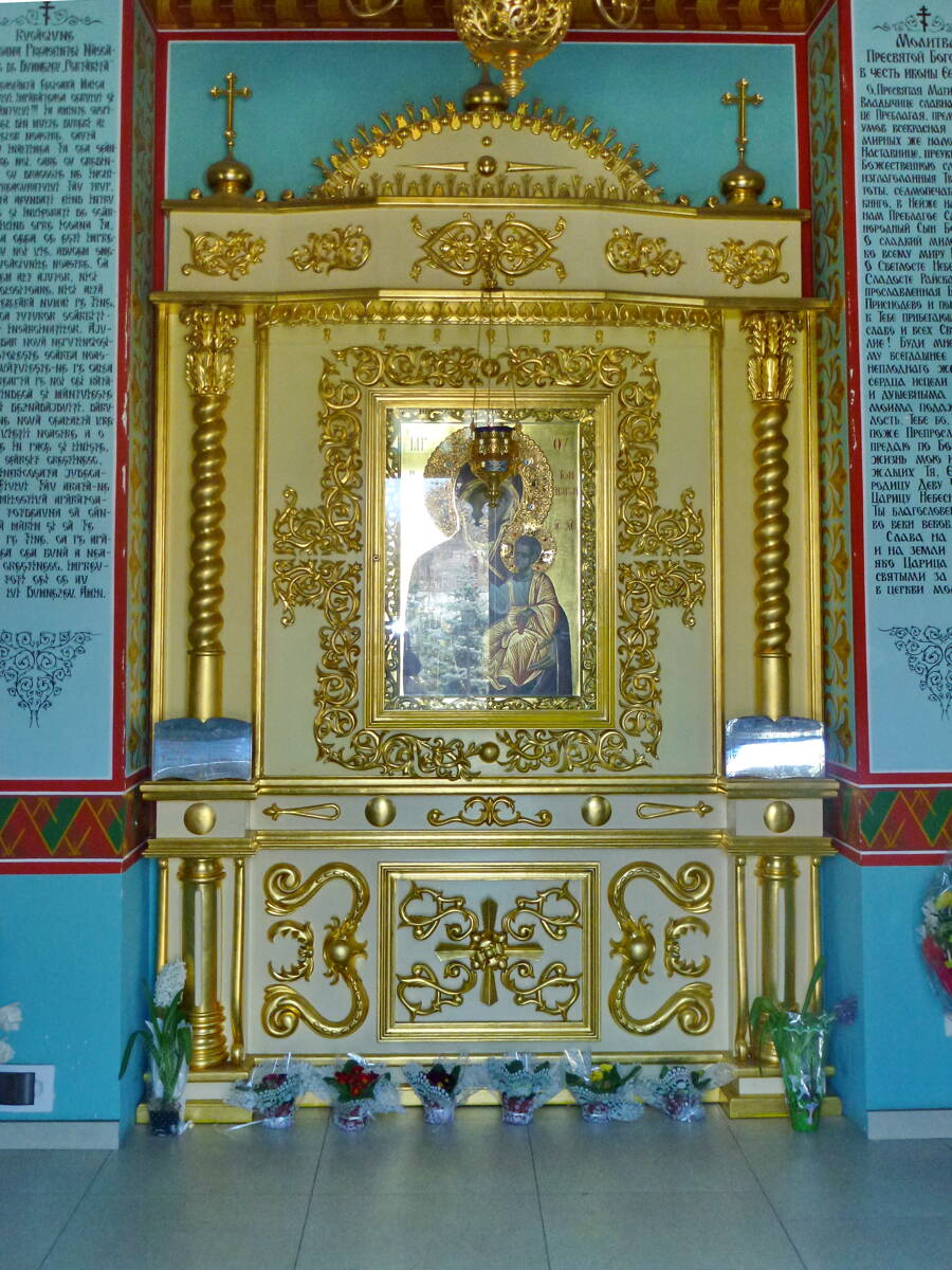 Феодоро-Тироновский монастырь. Часовня Иверской иконы Божией Матери, Кишинёв (Кишинёв, Молдова). интерьер и убранство