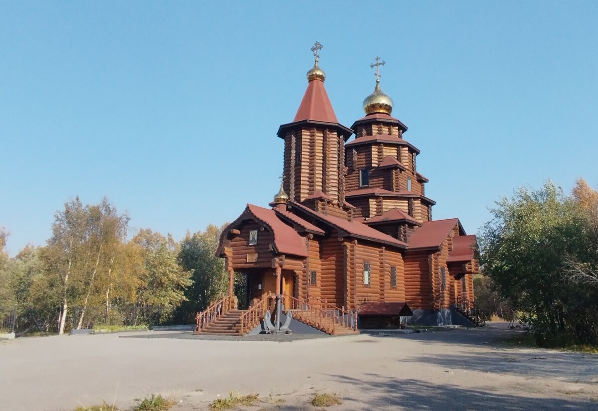 Кафедральный собор Андрея Первозванного, Североморск (Североморск, ЗАТО, Мурманская область). фасады